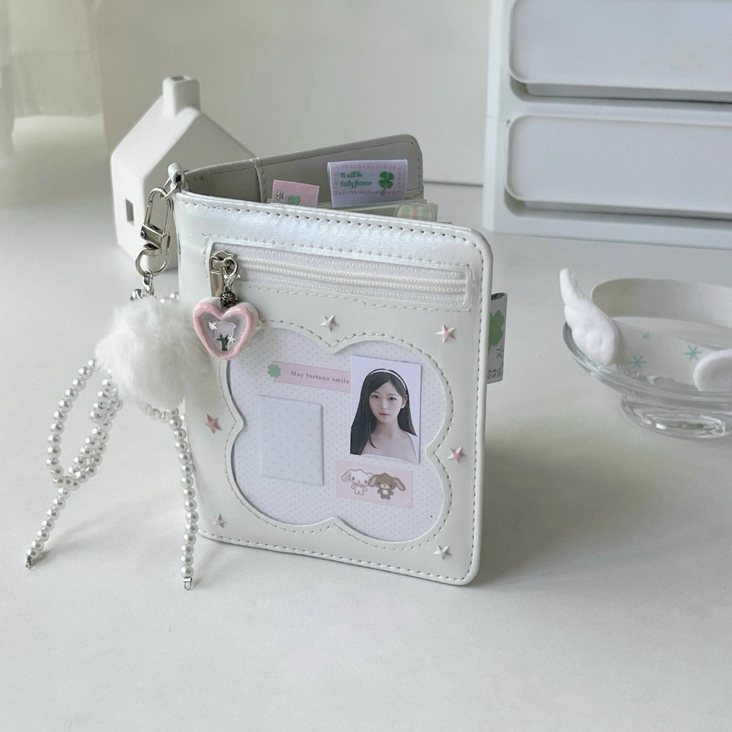 四叶草少女心m5活页手账本白月光简约记事本高颜值可拆卸笔记本子,淘宝优惠券,粉丝福利购,淘宝优惠卷