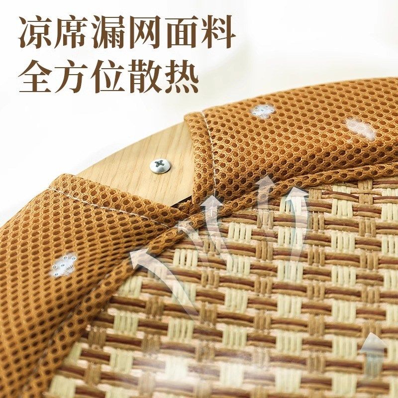 藤编猫窝吊床凉席可拆洗四季通用夏季宠物行军床吊篮猫咪睡觉猫床,淘宝优惠券,粉丝福利购,淘宝优惠卷