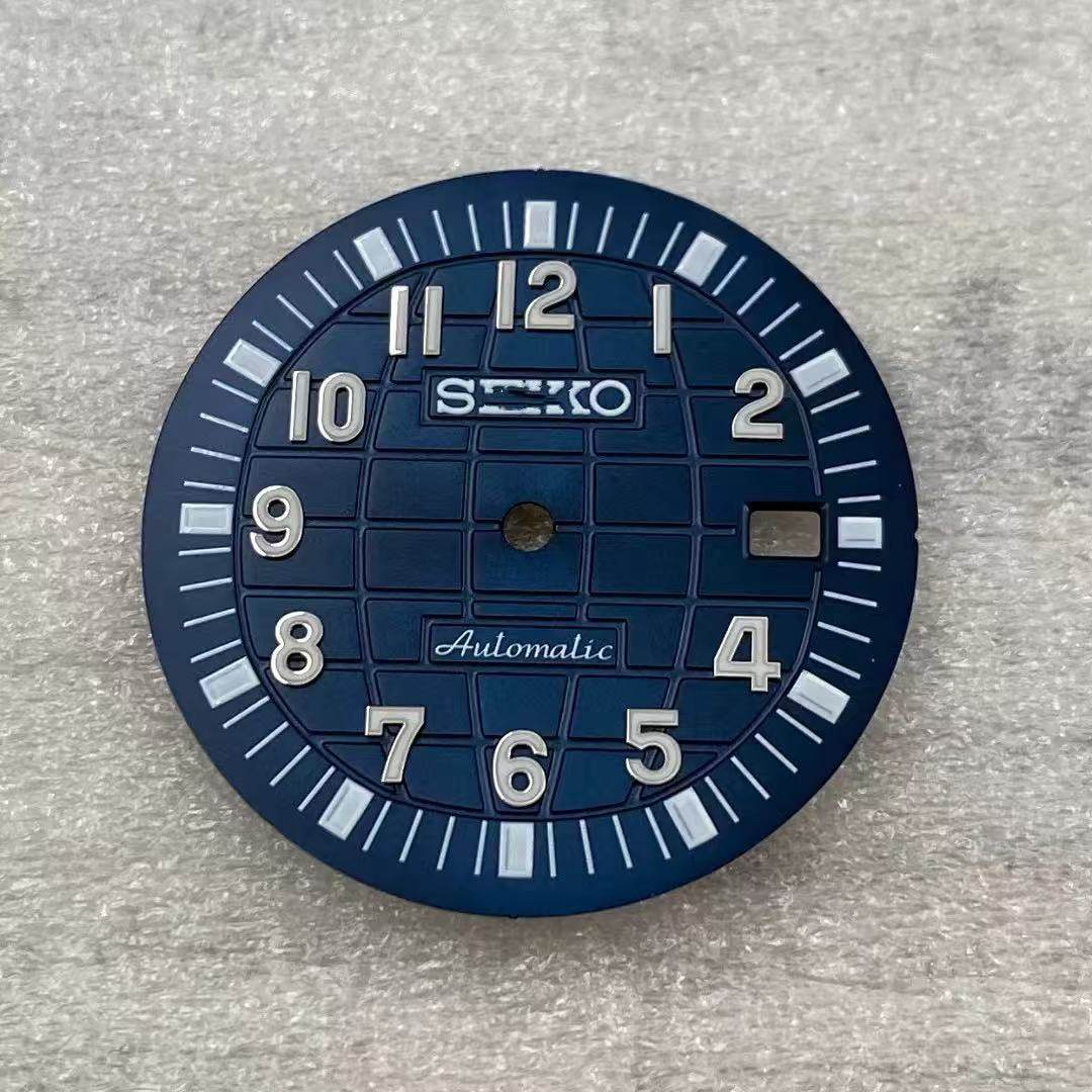 32mm新款手雷表盘 适合装nh35机芯  绿色夜光 改装字面,淘宝优惠券,粉丝福利购,淘宝优惠卷