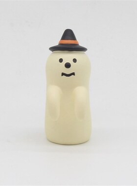 好货Decole Jaopanese Halloween Pumpkin Ghost Cat Resin Dove