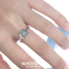 Linglan fish ring S925 sterling silver does not fade