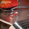 DOACH knife and fork strawberry ring original niche design