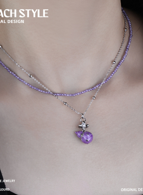 DOACH葫芦鸢尾花项链原创设计