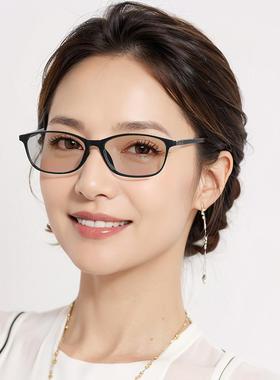 纯水晶眼镜女款感光变色石头镜防辐射紫外线天然太阳镜墨镜中老年