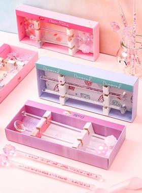 调酒棒少女心星粉色玻璃搅拌棒可爱创意长柄果汁咖啡加长搅拌棒