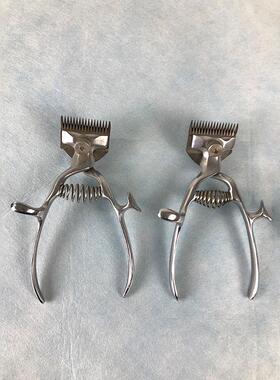 剃头推子老物件七八十年代旧货民俗杂项摆件怀旧收藏老式理发用具