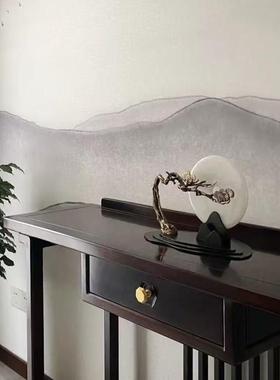 新中式平安扣玉石摆件高端客厅酒柜装饰品办公室茶柜软装布置艺术