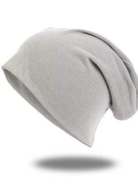 Spring Women Men Unisex Solid Color Slouchy Beanie For Women