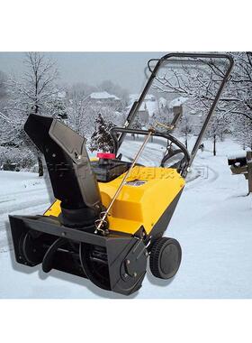 手推式小型抛雪机 冬季道路清洁除雪设备 QK-10型铲雪机厂家直供