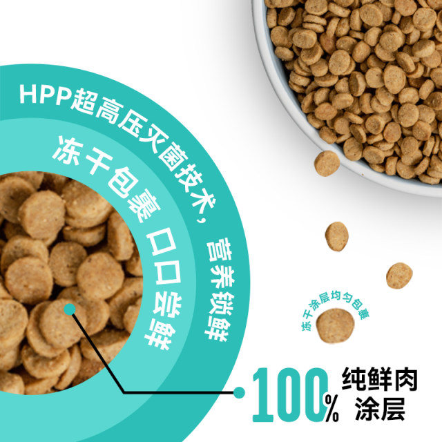 BIXBI full price dog food freeze-dried coating