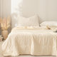 Red bean Xinjiang cotton and linen air conditioning quilt summer cooling quilt