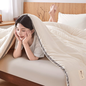 红豆新疆纯棉花被子被芯冬被加厚保暖冬天棉被单人春秋被棉絮四季