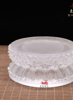 速发佛像供奉摆花观世底菩萨地藏王莲件音座双层加高圆形