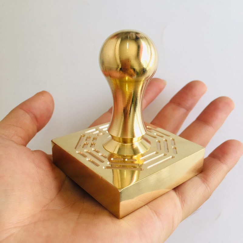 速发天师印法器道家章品道士印用张天师印铜印送底座天字印5厘米 - 图2