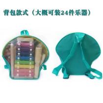 New wooden early education childrens musical instruments parent-child interactive crafts wooden toys childrens eight-tone hand-knocking piano