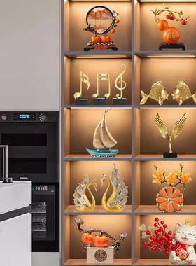 现代酒柜装饰品摆件轻奢高档客厅家居餐边电视柜玄关乔迁新居礼物