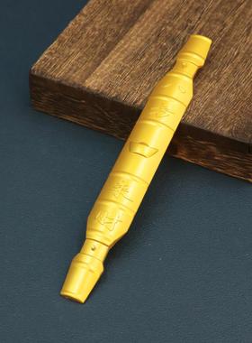 元宝一桶金摆件中式小水桶聚宝盆家用客厅装饰品沙金元宝桶摆件