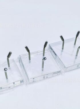 亚克力透明水晶底座矿标架 晶体矿物玉石展示架球形底座原石支架