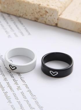 Couple ring Mens womens love Valentines Day gift 情侣戒指