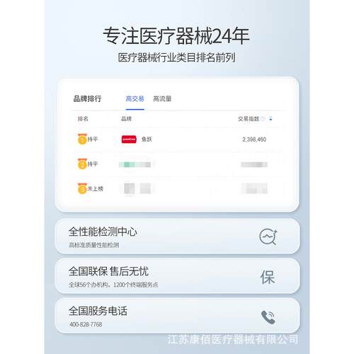 鱼跃轮椅车折叠轻便老年人专用多功能带坐便器代步手推车H059B - 图0