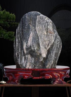 泰山石天然原石泰山石敢当镇宅办公室小摆件正宗青石石头靠山造景