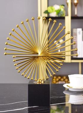 欧式创意轻奢金属摆件装饰品家居客厅高级感装饰礼物工艺品厂