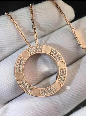 不diao色简约送女友生日项链