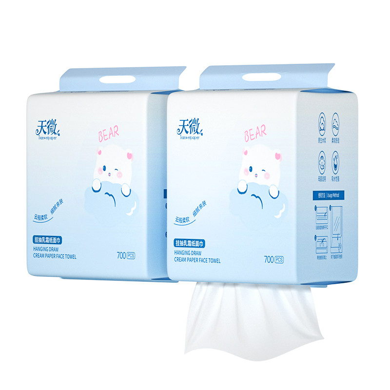 婴儿乳霜纸700张悬挂式抽纸宝宝专用纸巾柔纸巾母婴保湿纸云柔巾,淘宝优惠券,粉丝福利购,淘宝优惠卷