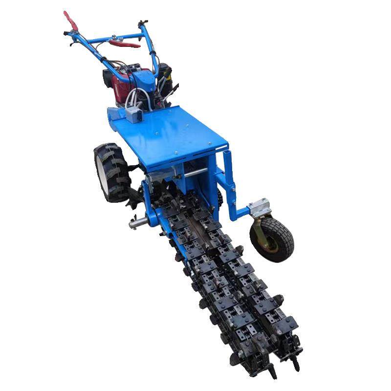 农用链条开沟机自走式小型开沟机 果园施肥挖沟机 双链条耕种机械,淘宝优惠券,粉丝福利购,淘宝优惠卷