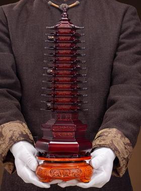 文昌塔摆件13层十三层工艺礼品摆饰书房办公室书桌装饰品家居送孩