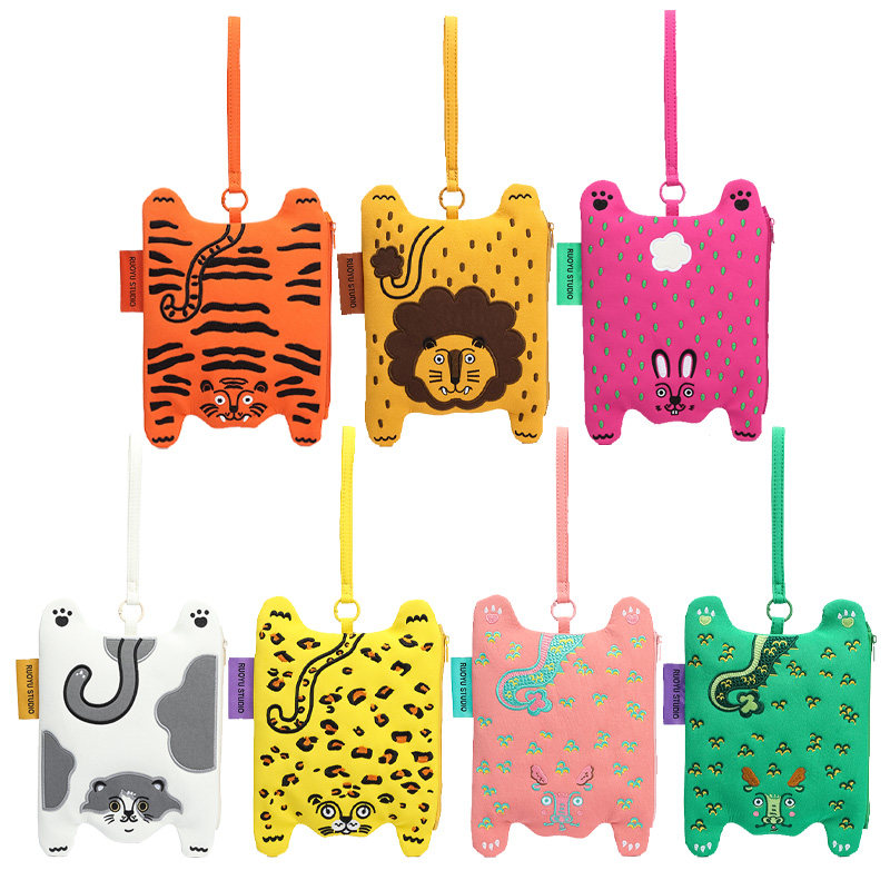 RUOYUSTUDIO若愚工坊原创设计杂物整理化妆品收纳包拉链袋手拿包,淘宝优惠券,粉丝福利购,淘宝优惠卷