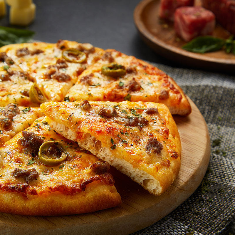 元初食品意式石炉和牛披萨210g(7英寸) 牛肉比萨西式面点匹萨冻品,淘宝优惠券,粉丝福利购,淘宝优惠卷