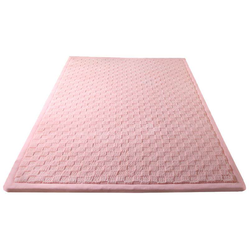Thickened bedside blanket baby anti-fall mat bedroom bedside mat girl's room carpet winter floor mat