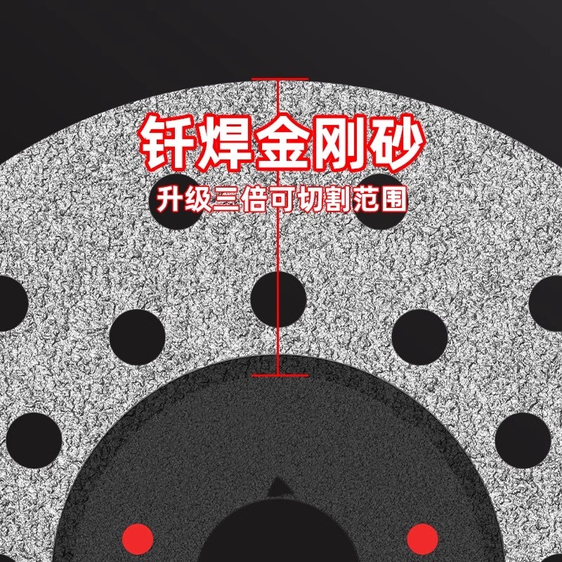 瓷砖岩板专用切割片云石片瓷砖锯片玻化砖打磨石材平磨切割神器 - 图1