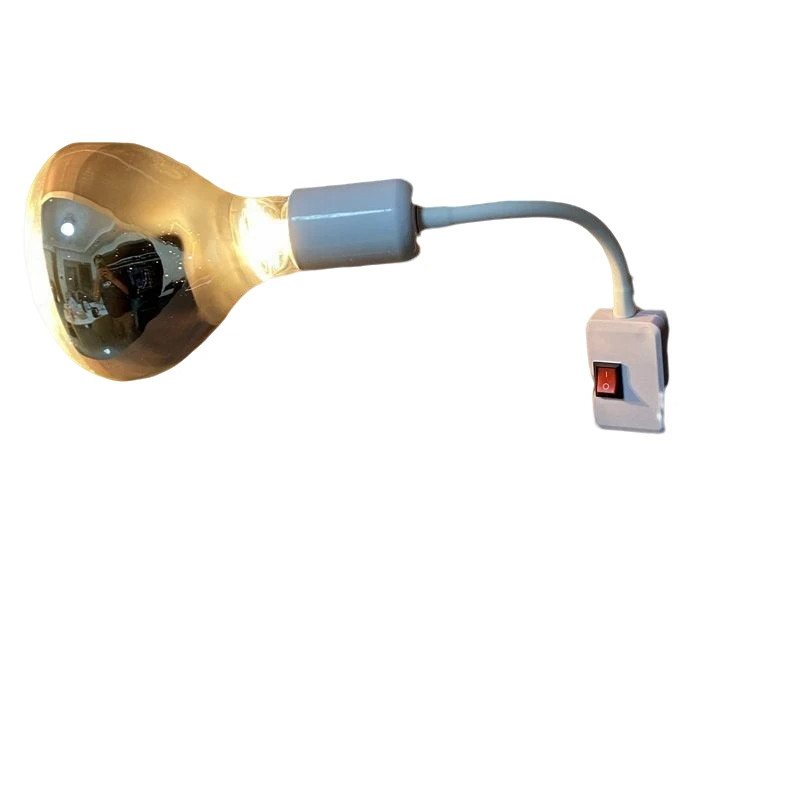 新浴霸灯座直插式免开孔耐高温三孔插座壁挂带开关万向灯口大功率,淘宝优惠券,粉丝福利购,淘宝优惠卷