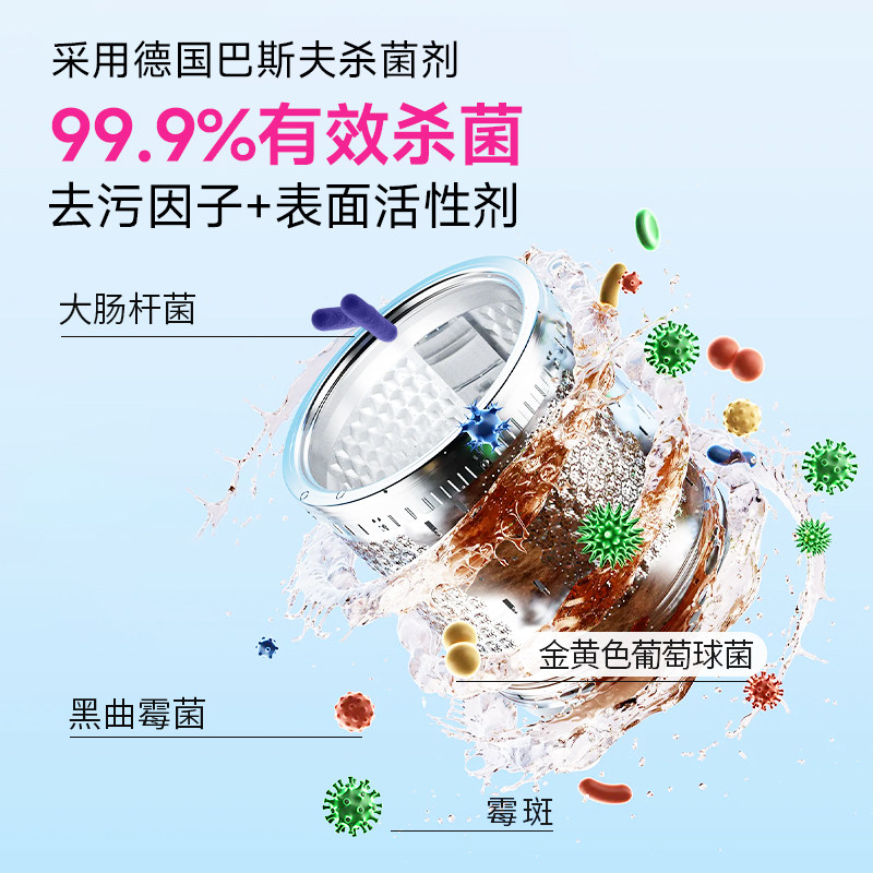 mixpanda洗衣机清洁剂强力除垢杀菌去污深度清洁污渍神器清洗剂