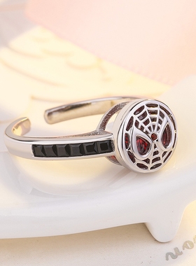 Personality Design nd Spider Mask Rings for Men Women Fashio