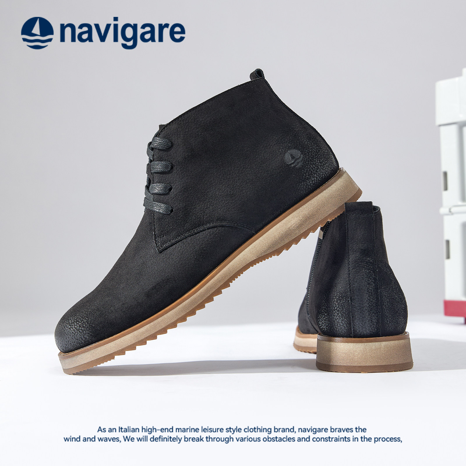 Navigare Italian dinghy Chelsea boots