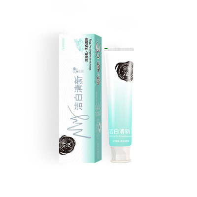 牙益生专卓去渍牙膏40g+舒及深海盐洁白清新牙膏120g深层洁净A款
