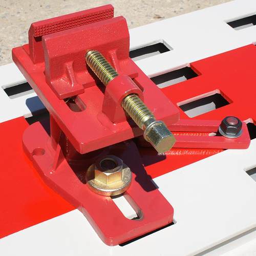 立拓 汽车大梁矫正仪平板开孔五排孔凹陷维修 钣金大梁校正仪 - 图1