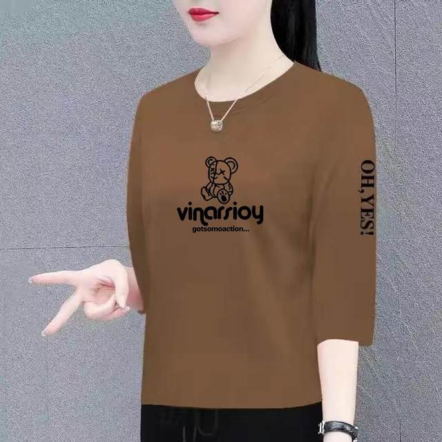 Clearance clearance foreign trade mother's clothing three-quarter sleeves for women