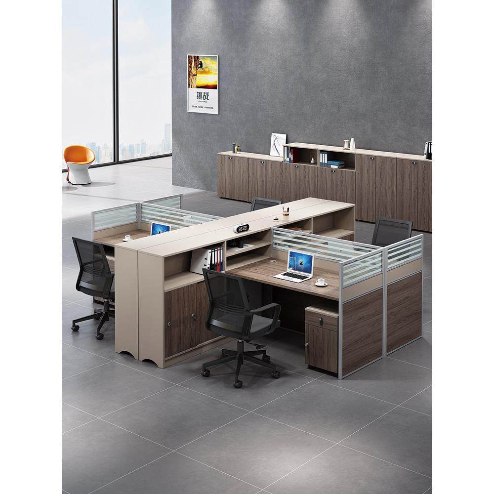 员工台简约现代办公家具4/6人工作台屏风台板桌椅组合百得盛,淘宝优惠券,粉丝福利购,淘宝优惠卷