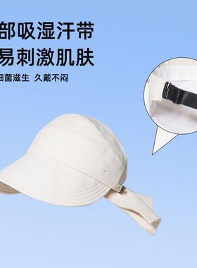 网红同款蝴蝶结鸭舌空顶帽大帽檐