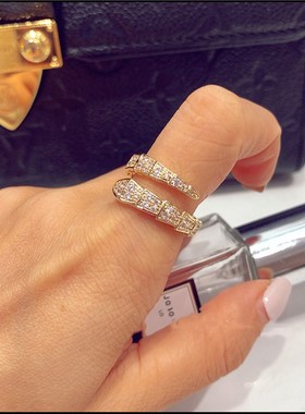 极速2020 Korea New Style Snake Ring Fashion Exquisite Open R