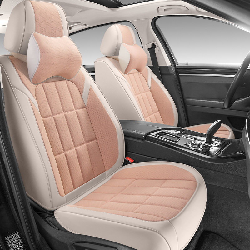 汽车坐垫四季通用全包围打孔翻毛皮汽车座套马丁扣座椅套专用座垫,淘宝优惠券,粉丝福利购,淘宝优惠卷