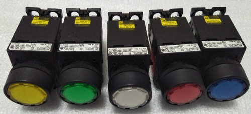 富士带灯按钮AR22FOL富士带灯按钮AR22FOL-20E3Y G R S W A 24V - 图1