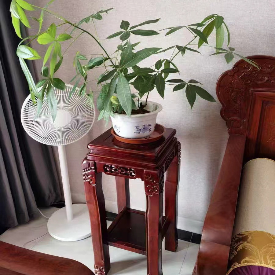 实木花架花几新中式落地式置物架盆景架客厅花架子室内花盆架红木,淘宝优惠券,粉丝福利购,淘宝优惠卷