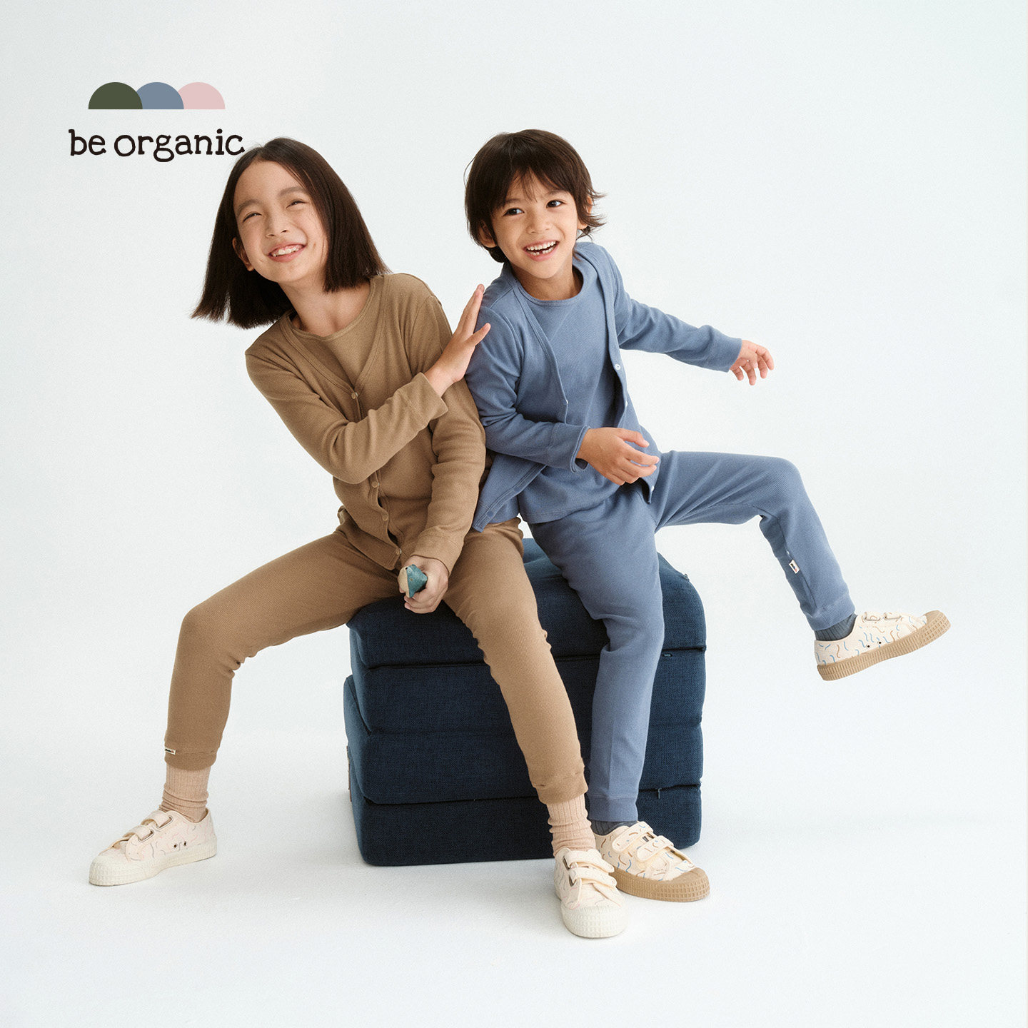 be organic 【有机棉套装外套】男童女童秋衣内衣套装外套新款,淘宝优惠券,粉丝福利购,淘宝优惠卷