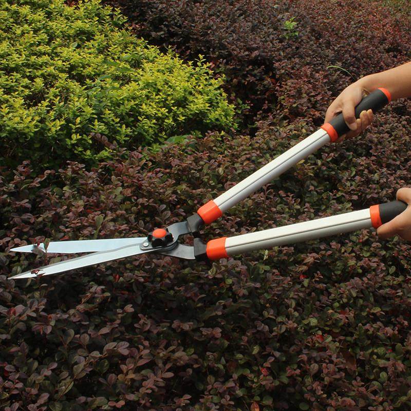 强力长把草坪剪草刀家用大剪刀篱笆剪绿篱剪园艺园林修枝弧形花剪,淘宝优惠券,粉丝福利购,淘宝优惠卷