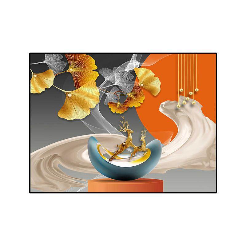 5diy钻石画满钻新款客厅抽象麋鹿2025贴砖石十字绣钻石绣餐厅小件,淘宝优惠券,粉丝福利购,淘宝优惠卷